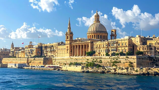 Sunny coastal city view (7)
