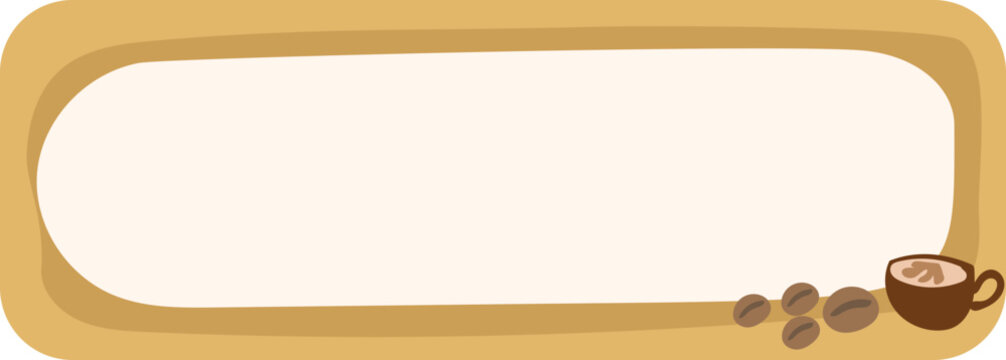 Beige rounded tag label with vintage key accent