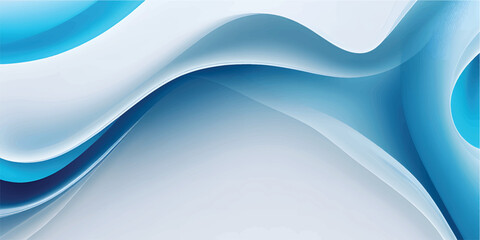 Fototapeta premium Abstract blue wave background featuring a futuristic motion design with flowing digital lines and a soft silk texture for a modern business wallpaper