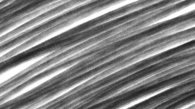 Hand drawn pencil hatching texture on white. Animated diagonal pencil strokes background with organic wiggling motion