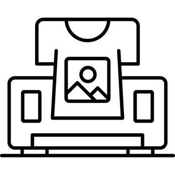 Print-on-Demand Business Icon