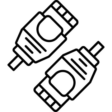Copper Ethernet Cable Icon