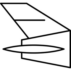 Vertical Tail Fin Icon © galaxe