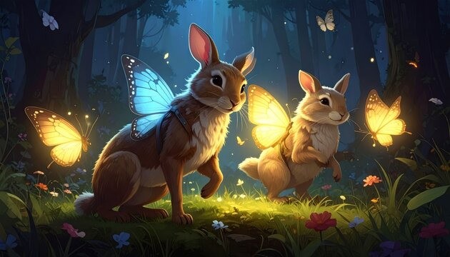 Fairy bunnies