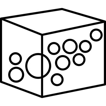 3D Scatter Plot Icon