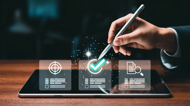 Achieving Business Goals Digital Checklist and Success Metrics for Enhanced Productivity