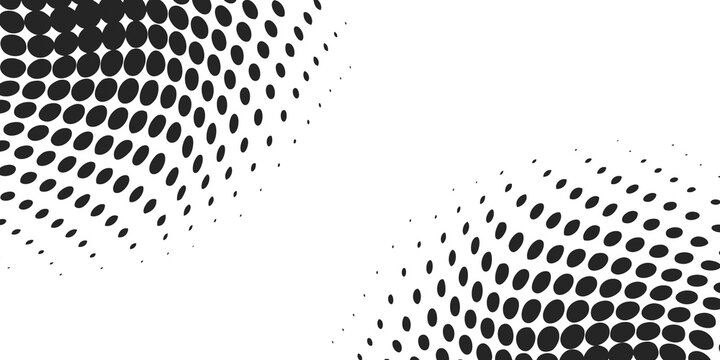 Grunge halftone gradient background. Faded grit noise texture. White and black sandy wallpaper. Retro pixelated backdrop. Anime or manga style comic overlay. Vector graphic design textured template