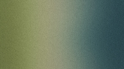 Fototapeta premium Gradual green to blue color textured background transition