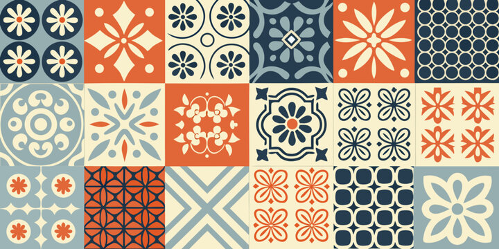 decorative tile patterns a collection of ornamental square designs