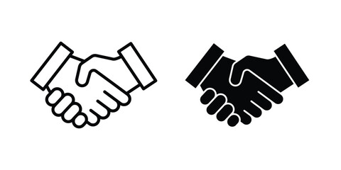 Obraz premium cooperation icon symbol illustrations. Icon design