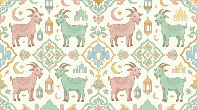 seamless pattern with birds
