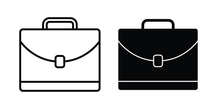 Portfolio icon symbol illustrations. Icon design
