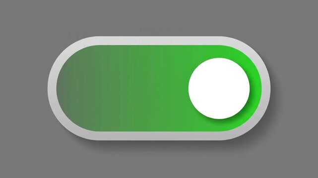 On off switch icon concept graphic design illustration