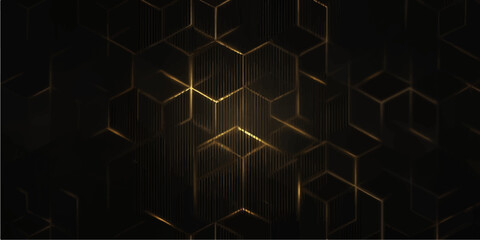 Seamless dark blue abstract background with geometric star pattern vector art and glass texture design elements for decorative wallpaper backdrop © Alpha Designs