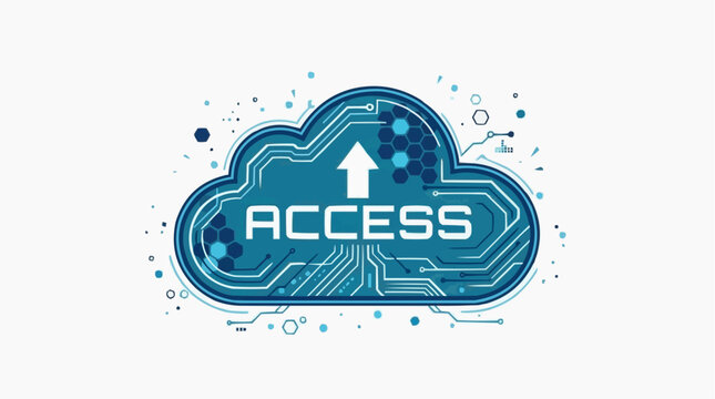 Cloud Access: A visually compelling representation of cloud computing, with the word ACCESS boldly displayed within a cloud-shaped design.
