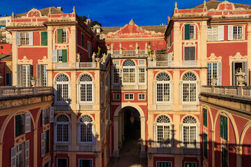 Fototapeta premium Royal Palace (Palazzo reale) of Genoa in Italy