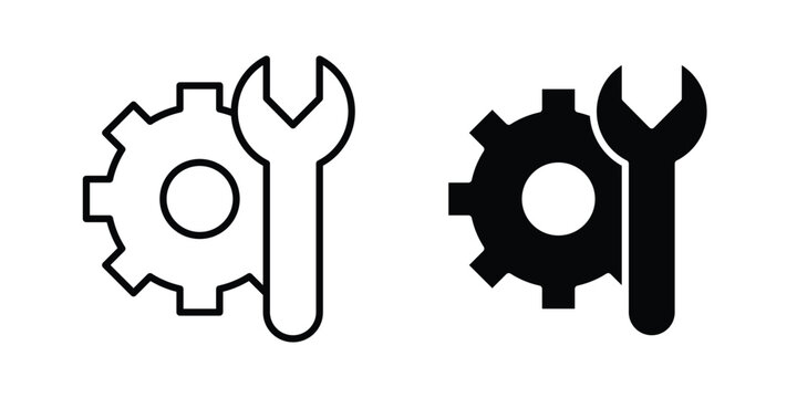 fix icon on white background, simple icons.