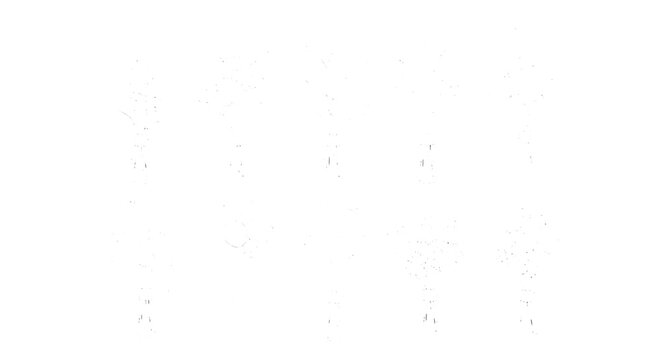 Knife tactical combat with double-edged blade icon in minimalist monochrome style for danger warning