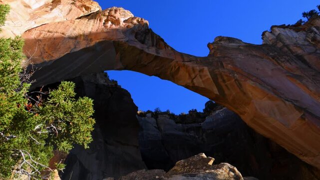 La Ventana Natural Arch, which is the second-largest natural arch in New Mexico.