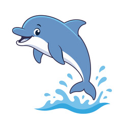 Obraz premium dolphin in the water