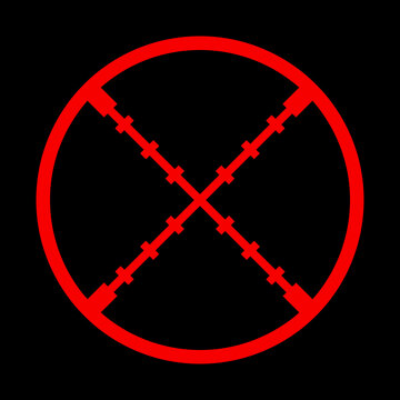 Target Symbol. Black target symbol with circles. Black target icon with crosshairs. Target achievement icon with check mark and arrows indicating success. Success.