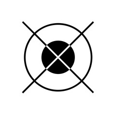 Target Symbol. Black target symbol with circles. Black target icon with crosshairs. Target achievement icon with check mark and arrows indicating success. Success. © Mylifeontopdm