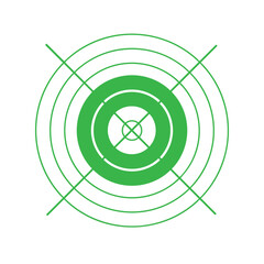 Target Symbol. Black target symbol with circles. Black target icon with crosshairs. Target achievement icon with check mark and arrows indicating success. Success. © Mylifeontopdm