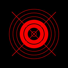 Target Symbol. Black target symbol with circles. Black target icon with crosshairs. Target achievement icon with check mark and arrows indicating success. Success. © Mylifeontopdm