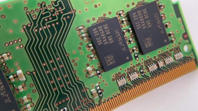 electronic circuit board video. electronic circuit board background. electronic circuit board footage