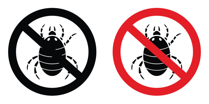 No Mite sign design illustration drawings