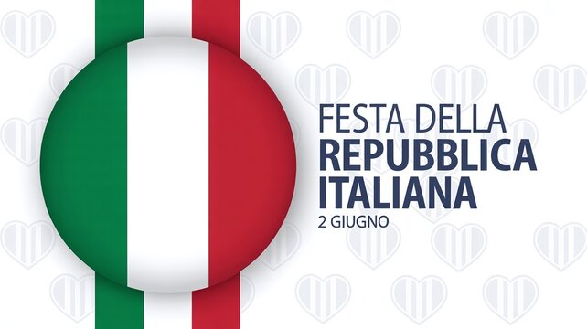 Festa della Repubblica Italiana June 2 Official Branding for Italian Holidays and News