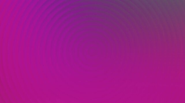 4K stock gradient background footage with a circle striped pattern with a fractal glass effect in pink and purple colors