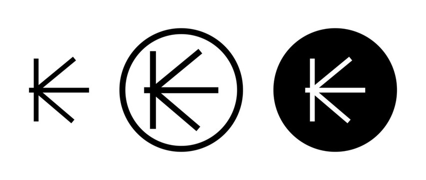 Kip icon, template for graphic or web design. vector illustration