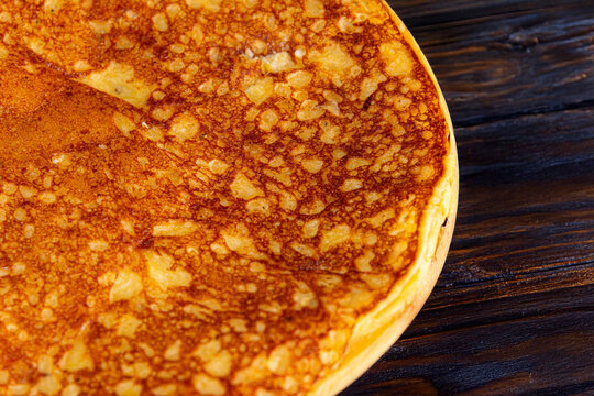 Plain Traditional Colombian Arepa de Choclo Sweet Corn Flatbread