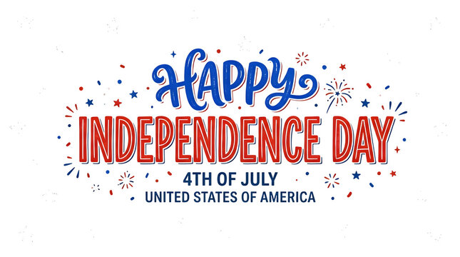 Happy independence day 4th of july united states of america