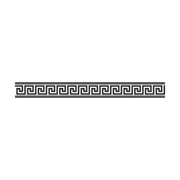 Greek Key Pattern Border Classic Geometric Meander Decorative Divider