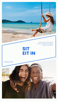 Vertical Modular Split Screen Title 07