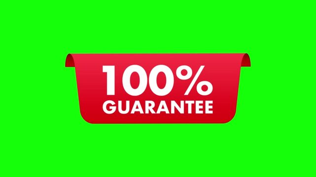 Guaranteed Stamp on Green Screen