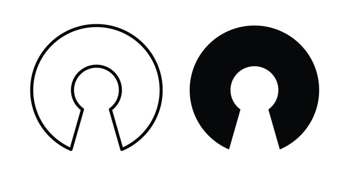Open source icon logo line black symbols collections.