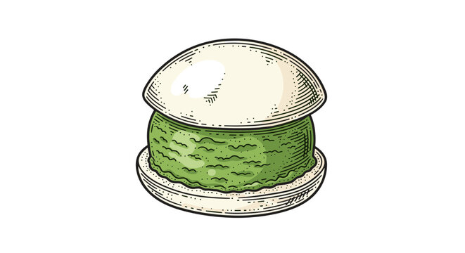 A green butter dish with a lid on a plate