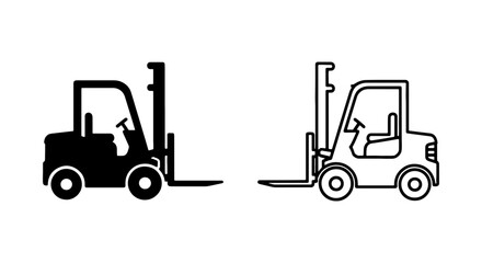 Forklift, Industrial Trucks, Warehouse Vehicles, Construction Equipment © Liza