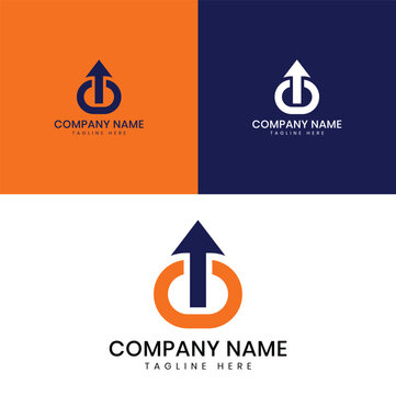 DB Up Arrow Monogram Logo.