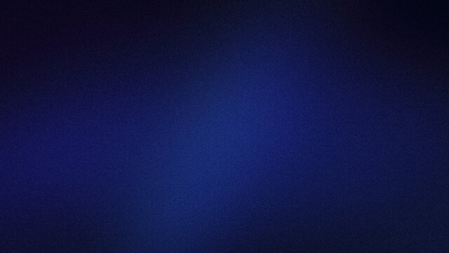 Deep 4K abstract navy blue and black grainy gradient background for tech luxury design