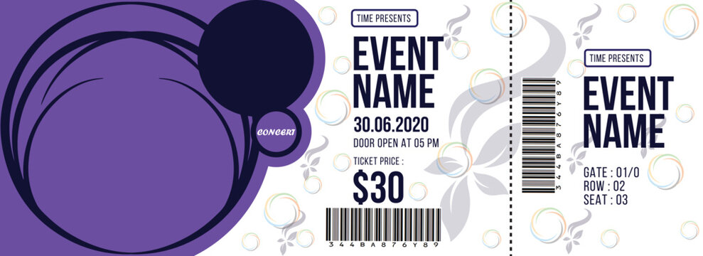 Concert Ticket 