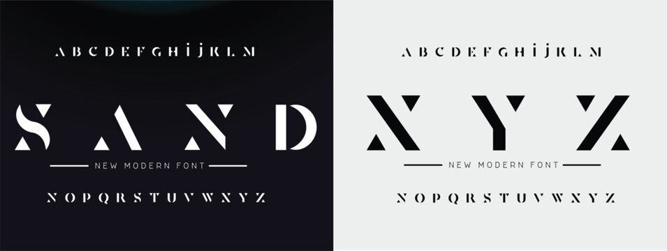 SAND XYZ digital abstract modern alphabet fonts and number. Typography electronic sport music future creative font and numbers design concept. vector illustration