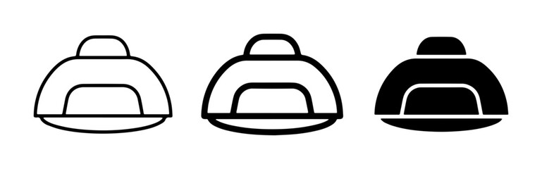 UFO Icons, Alien Spaceship Symbols, Extraterrestrial Craft Vector Graphics, Flying Saucer Illustrations © Shilpi