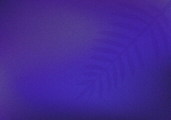 Abstract purple gradient with subtle fern leaf shadow overlay for graphic design