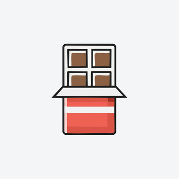 Chocolate Candy Bar Symbol