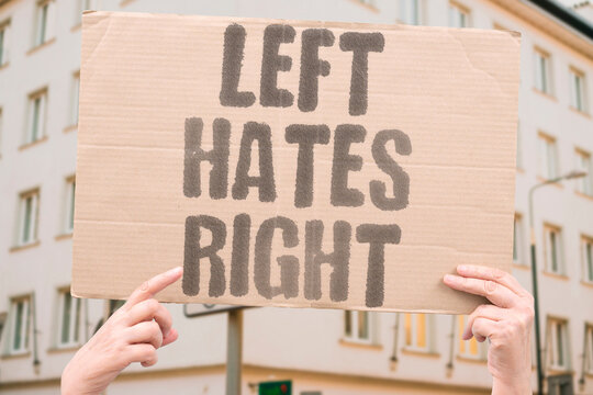 "Left Hates Right" Political tribalism has replaced policy deliberation as the dominant mode of partisan civic engagement. POLITICAL. TRIBALISM. REPLACED. DELIBERATION. DOMINANT.