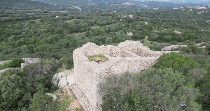 The Eremo di San Trano, a historic hermitage in Sardinia.